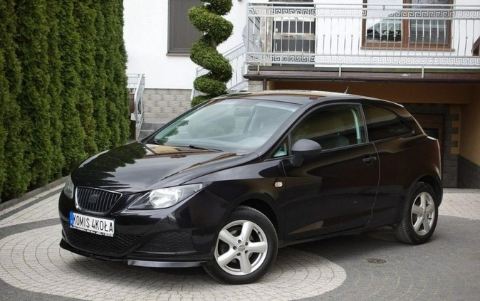 Seat Ibiza cena 14900 przebieg: 158000, rok produkcji 2010 z Wodzisław Śląski małe 121